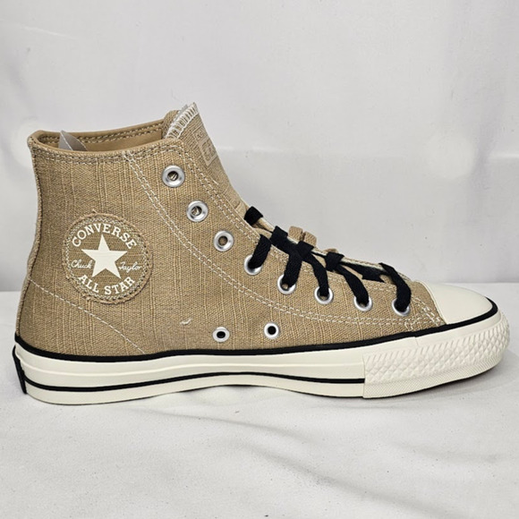 Converse CTAS Pro Hi Tops Brand New Unisex Women's 8.5 Khaki A04607C NWT - Picture 6 of 8